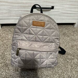 Wrangler Gray Quilted Backpack